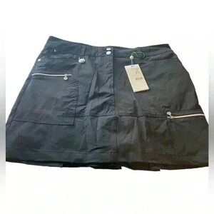 XDS Black Tennis/Golf Skort Size 12